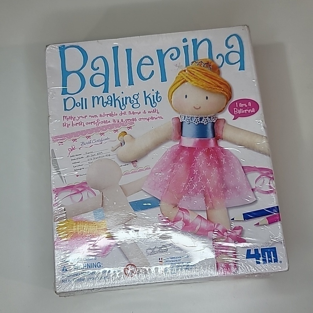 NWT Sealed Ballerina Doll making kit